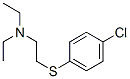 CAS 登录号：14214-33-6， 2-(4-氯苯硫基)三乙胺
