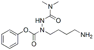 CAS 登录号：142181-99-5， 苯基N-(4-氨基丁基)-N-(二甲基氨基甲酰氨基)氨基甲酸酯