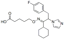 CAS#: 142223-44-7, 5-[[1-Cyclohexyl-3-(4-Fluorophenyl)-2-Imidazol-1-Ylpropylidene]Amino]Oxypentanoic Acid