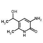 CAS 登录号：142327-87-5， 3-氨基-5-(1-羟基乙基)-6-甲基-2(1H)-吡啶酮