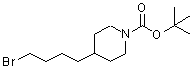CAS#: 142355-81-5, 2-Methyl-2-Propanyl 4-(4-Bromobutyl)-1-Piperidinecarboxylate