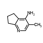 CAS#: 142425-81-8, 3-Methyl-6,7-Dihydro-5H-Cyclopenta[b]Pyridin-4-Amine