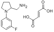 CAS#: 142469-91-8, (-)-1-(3-Fluorophenyl)-2-Pyrrolidinemethanamine Fumarate