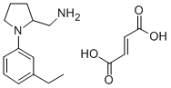 CAS#: 142469-95-2, (-)-1-(3-Ethylphenyl)-2-Pyrrolidinemethanamine Fumarate