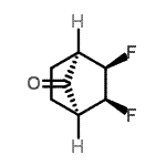 CAS 登录号：142473-47-0， (1R,2R,3S,4S)-2,3-二氟双环[2.2.1]庚烷-7-酮
