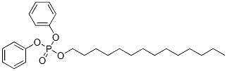 CAS 登录号：142474-86-0， 磷酸,二苯基十四烷基酯