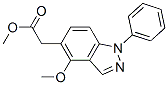 CAS#: 142504-01-6, Methyl 2-(4-Methoxy-1-Phenyl-Indazol-5-Yl)Acetate