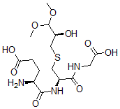 CAS#: 142565-25-1, (4S)-4-Amino-5-[[(2R)-1-(Carboxymethylamino)-3-[(2R)-2-Hydroxy-3,3-Dimethoxypropyl]Sulfanyl-1-Oxopropan-2-Yl]Amino]-5-Oxopentanoic Acid