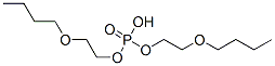 CAS 登录号：14260-97-0， 二(2-丁氧乙基)磷酸氢酯