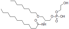 CAS#: 142723-65-7, [(2R)-2-(Dodecanoylamino)-3-Octoxypropyl] 2-Hydroxyethyl Hydrogen Phosphate