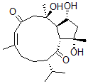 CAS#: 142750-40-1, (1R,2R,5Z,9S,11R,12S,14R)-2,12,14-Trihydroxy-2,6,12-Trimethyl-9-Propan-2-Ylbicyclo[9.3.0]Tetradec-5-Ene-4,10-Dione