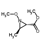 CAS#: 142835-68-5, Methyl (2S,3R)-1-Methoxy-3-Methyl-2-Aziridinecarboxylate