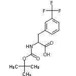 CAS#: 142889-02-9, N-{[(2-Methyl-2-Propanyl)Oxy]Carbonyl}-3-(Trifluoromethyl)Phenylalanine