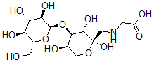 CAS#: 142937-59-5, 2-[[(2R,3S,4R,5R)-2,3,5-Trihydroxy-4-[(2R,3R,4S,5S,6R)-3,4,5-Trihydroxy-6-(Hydroxymethyl)Oxan-2-Yl]Oxyoxan-2-Yl]Methylamino]Acetic Acid