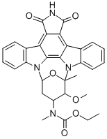 CAS#: 143086-33-3, N-Ethoxycarbonyl-7-oxostaurosporine