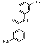 CAS 登录号：14315-23-2， 3-氨基-N-(3-甲基苯基)苯甲酰胺