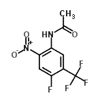 CAS 登录号：143151-01-3， N-[4-氟-2-硝基-5-(三氟甲基)苯基]乙酰胺