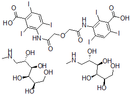 CAS#: 14317-18-1, Ioglycamic acid N-methylglucamine