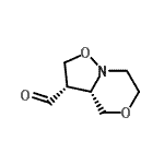 CAS#: 143262-78-6, (3S,3aS)-Hexahydro[1,2]Oxazolo[3,2-c][1,4]Oxazine-3-Carbaldehyde