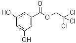 CAS 登录号：143330-91-0， 2,2,2-三氯乙基 3,5-二羟基苯甲酸酯