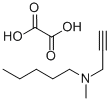 CAS#: 143347-31-3, N-Methyl-N-Prop-2-Ynylpentan-1-Amine ethanedioate
