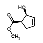 CAS#: 143370-10-9, Methyl (1R,2S)-2-Hydroxy-3-Cyclopentene-1-Carboxylate