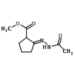 CAS#: 143391-47-3, Methyl (2E)-2-(Acetylhydrazono)Cyclopentanecarboxylate