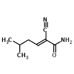 CAS#: 143420-53-5, (2E)-2-Cyano-5-Methyl-2-Hexenamide