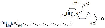 CAS#: 14350-97-1, 1-[2-(Carboxymethoxy)Ethyl]-1-(Carboxymethyl)-4,5-Dihydro-2-Undecyl-1H-Imidazolium Hydroxide Sodium Salt (1:1:2)