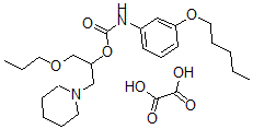 CAS#: 143503-40-6, Oxalic Acid [1-(1-Piperidyl)-3-Propoxy-Propan-2-Yl] N-(3-Pentoxyphenyl)Carbamate