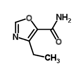 CAS 登录号：143569-35-1， 4-乙基-1,3-恶唑-5-甲酰胺