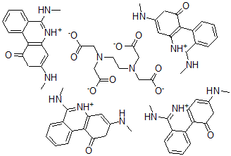 CAS#: 143578-51-2, 3,6-dimethylaminodibenzopyridinium edetate