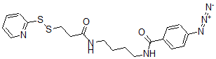 CAS#: 143706-33-6, 4-Azido-N-[4-(3-Pyridin-2-Yldisulfanylpropanoylamino)Butyl]Benzamide