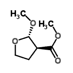 CAS 登录号：143789-15-5， 甲基(2S,3S)-2-甲氧基四氢-3-呋喃羧酸酯