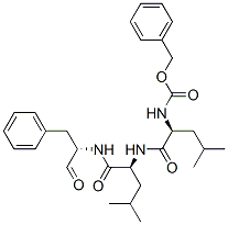 CAS#: 143839-79-6, Phenylmethyl N-[(2S)-4-Methyl-1-[[(2S)-4-Methyl-2-[(1-Oxo-3-Phenylpropan-2-Yl)Amino]Pentanoyl]Amino]-1-Oxopentan-2-Yl]Carbamate