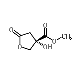 CAS#: 143858-30-4, Methyl (3S)-3-Hydroxy-5-Oxotetrahydro-3-Furancarboxylate