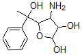 CAS#: 143873-68-1, 4-Amino-5-(1-Hydroxy-1-Phenylethyl)Oxolane-2,3-Diol