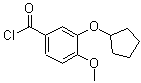 CAS#: 144036-19-1, 3-(Cyclopentyloxy)-4-Methoxybenzoyl Chloride