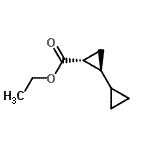 CAS#: 144072-15-1, Ethyl (1S,2R)-1,1'-Bi(Cyclopropyl)-2-Carboxylate