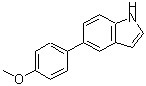 CAS#: 144104-46-1, 5-(4-Methoxyphenyl)-1H-Indole