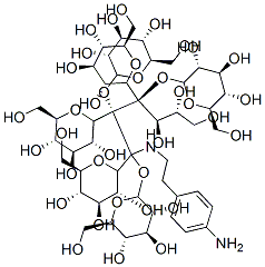 CAS#: 144210-46-8, 1-(2-(4-Aminophenyl)ethyl)amino-1-(hexaglucosyl)deoxyglucitol