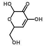 CAS#: 144218-58-6, 2,4-Dihydroxy-6-(Hydroxymethyl)-2H-Pyran-3(6H)-One