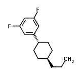 CAS#: 144261-13-2, 1,3-Difluoro-5-(trans-4-Propylcyclohexyl)Benzene