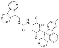 CAS#: 144317-22-6, N2-[(9H-Fluoren-9-Ylmethoxy)Carbonyl]-N-[(4-Methylphenyl)Diphenylmethyl]-L-Asparagine
