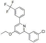 CAS#: 144320-19-4, 2-(3-Chlorophenyl)-4-Ethoxy-6-[3-(Trifluoromethyl)Phenyl]Pyridine