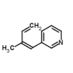 CAS#: 144343-90-8, 3-[(1Z)-2-Methyl-1,3-Butadien-1-Yl]Pyridine