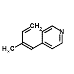 CAS#: 144343-92-0, 4-[(1Z)-2-Methyl-1,3-Butadien-1-Yl]Pyridine