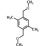 CAS 登录号：1444-74-2， 1,4-二(甲氧基甲基)-2,5-二甲基苯