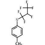 CAS#: 144429-11-8, 1-[(1,1,2,3,3,3-Hexafluoropropyl)Sulfanyl]-4-Methylbenzene