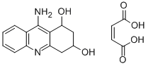 CAS#: 144526-55-6, 9-Amino-1,2,3,4-tetrahydro-1,3-acridinediol maleate